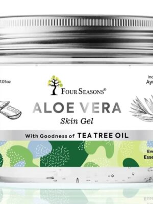 Four Seasons Aloevera Gel with Tea Tree Oil 200gm